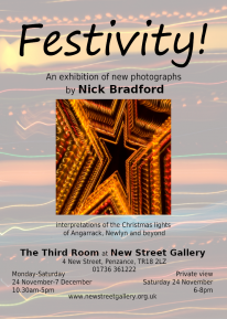 Festivity! Interpretations of the amazing Christmas lights of Angarrack, Newlyn and beyond